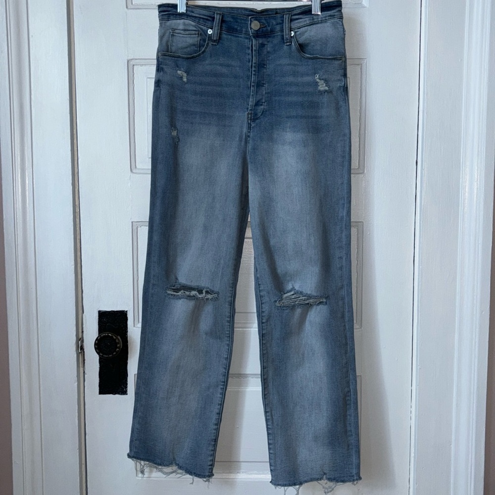 BLANKNYC THE BAXTER RIBCAGE STRAIGHT LEG JEANS